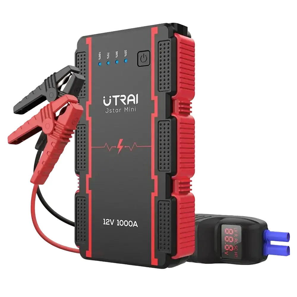 1000A/2000A Portable Car Jump Starter & Emergency Power Bank Booster