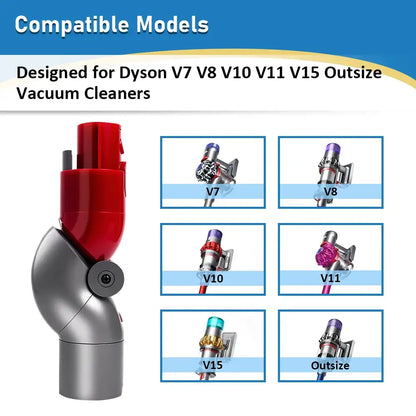 Vacuum Cleaner Accessories Set for Dyson V6–V15 Direct Drive Brush, Filter & Hose Kit