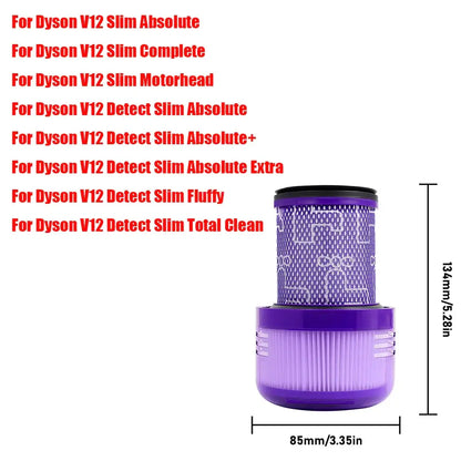 Vacuum Cleaner Accessories Set for Dyson V6–V15 Direct Drive Brush, Filter & Hose Kit