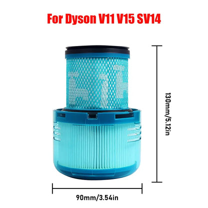 Vacuum Cleaner Accessories Set for Dyson V6–V15 Direct Drive Brush, Filter & Hose Kit
