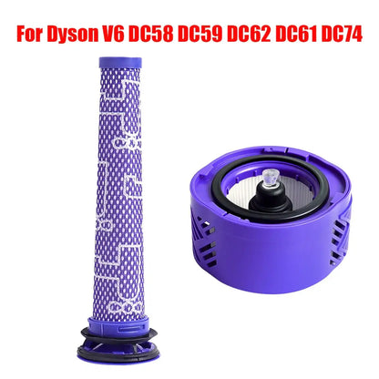 Vacuum Cleaner Accessories Set for Dyson V6–V15 Direct Drive Brush, Filter & Hose Kit