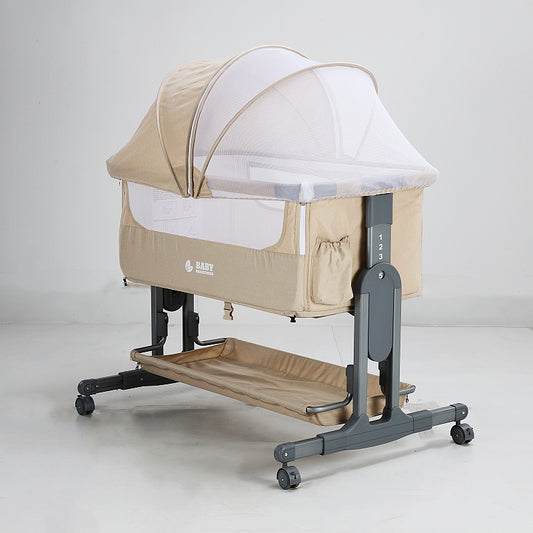 Baby Brightness Co Sleeper Bassinet Beige