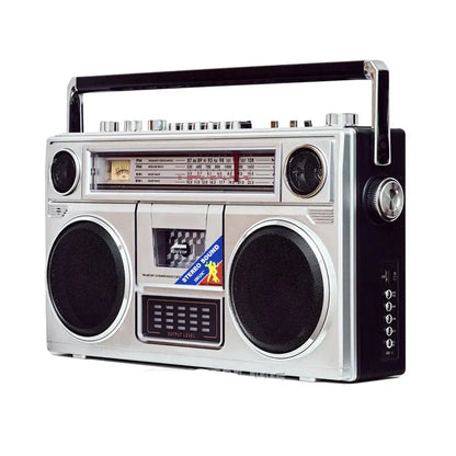 Volkswagen-Style Retro Bluetooth Cassette Radio