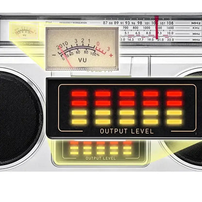 Volkswagen-Style Retro Bluetooth Cassette Radio