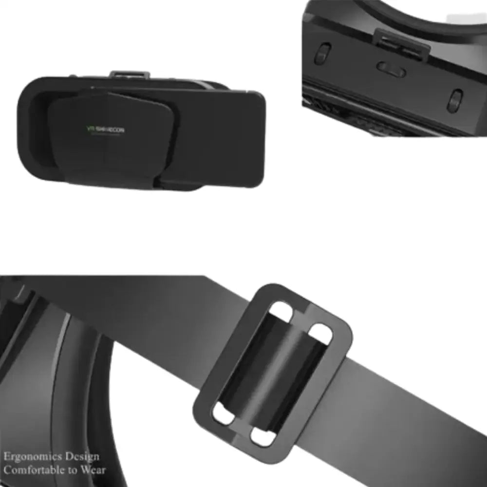 VR Glasses for Movies & Games – Supports Controller