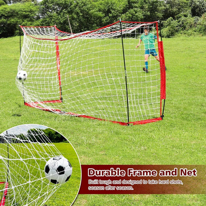 2.4x1.2m Soccer Goal Football Goal Foldable