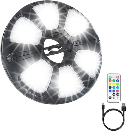Battery Operated Outdoor Patio Umbralla Pole Led Light Rechargeable
