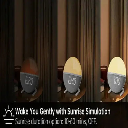 Wake-Up Light Sunrise Alarm Clock