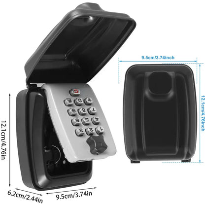 Wall-Mount Key Lock Box with Code (4 types available)