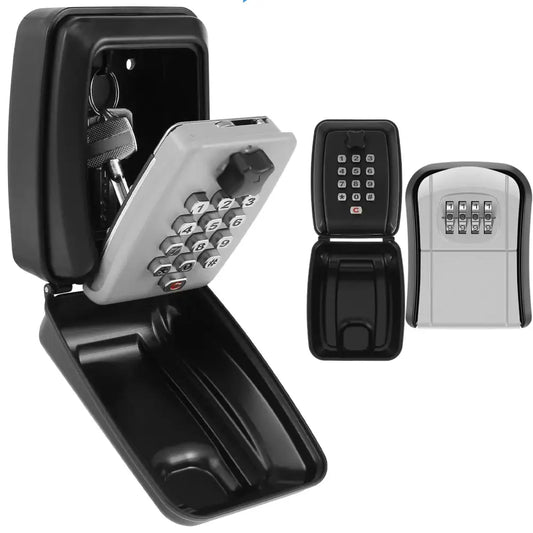 Wall-Mount Key Lock Box with Code (4 types available)