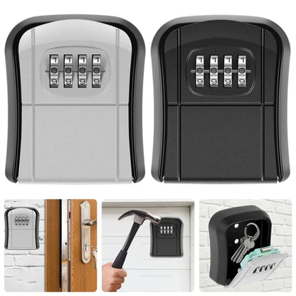 Wall-Mount Key Lock Box with Code (4 types available)