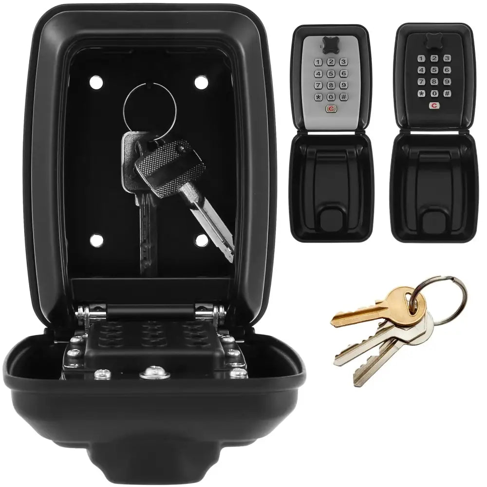 Wall-Mount Key Lock Box with Code (4 types available)