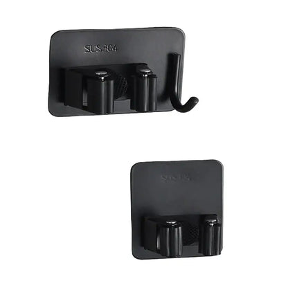 Wall-Mount Mop & Broom Holder