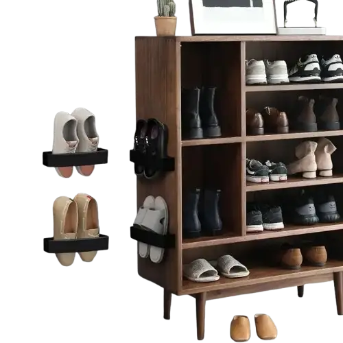 Wall-Mounted Adjustable Shoe Rack for RV & Caravan (1PCS)