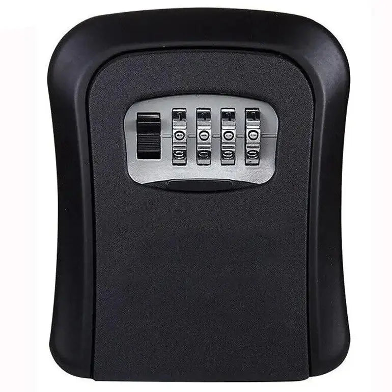 Wall-Mounted Key Keeper – 4-Digit Lock Box (available in Gray & Black)