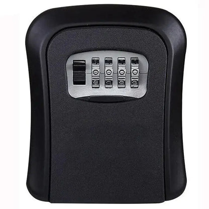 Wall-Mounted Key Keeper – 4-Digit Lock Box (available in Gray & Black)
