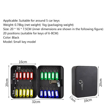 Wall-Mounted Password Key Box (different sizes available)