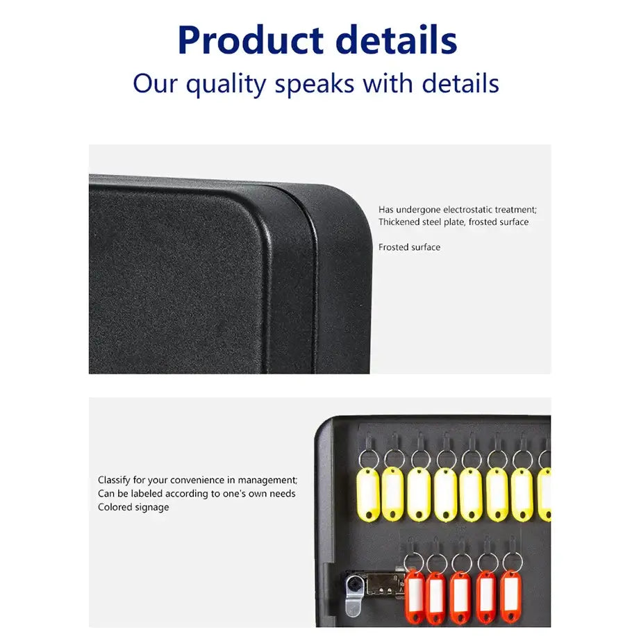 Wall-Mounted Password Key Box (different sizes available)