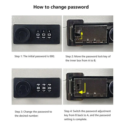 Wall-Mounted Password Key Box (different sizes available)