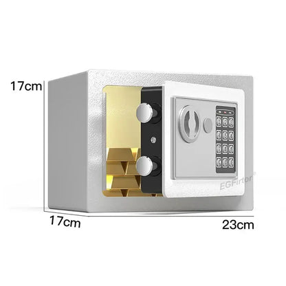 Wall-Mounted Password Safe with Alarm