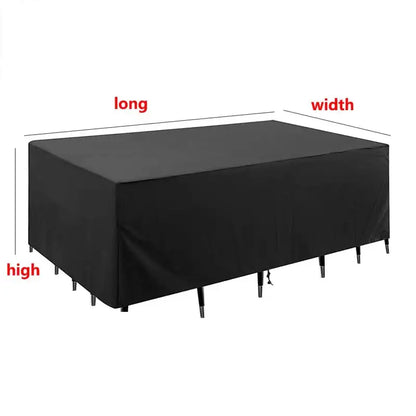 Waterproof 210D Oxford Garden Furniture Cover (various sizes available)
