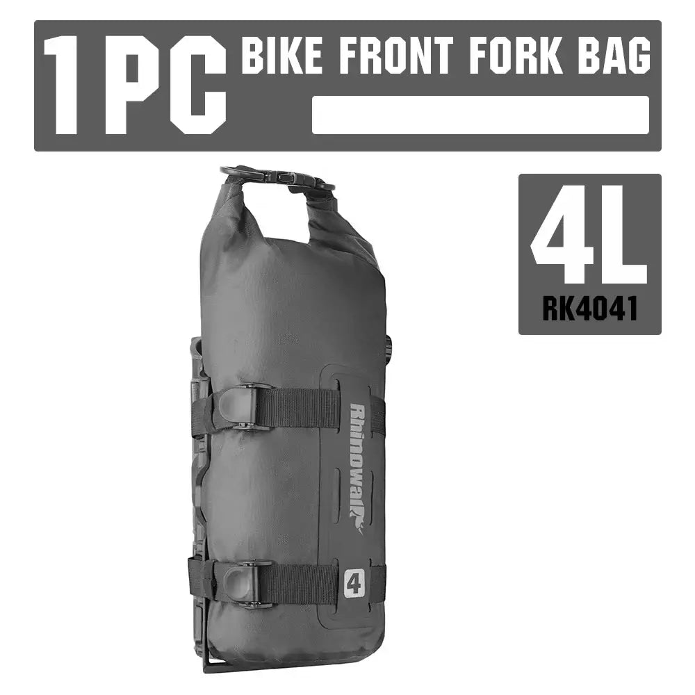 Waterproof Bike Front Fork Bag (4L/7L)