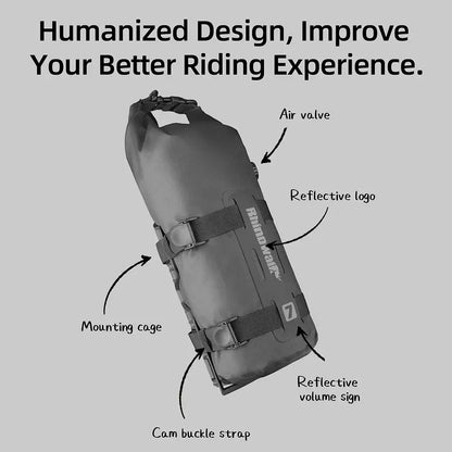 Waterproof Bike Front Fork Bag (4L/7L)