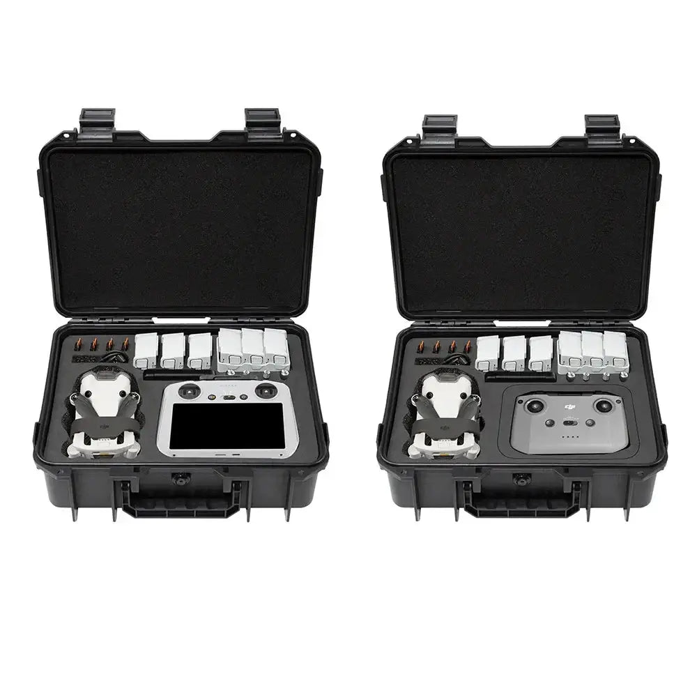 Waterproof Carry Case for DJI Mini 3 / 4 Pro (Black & White)