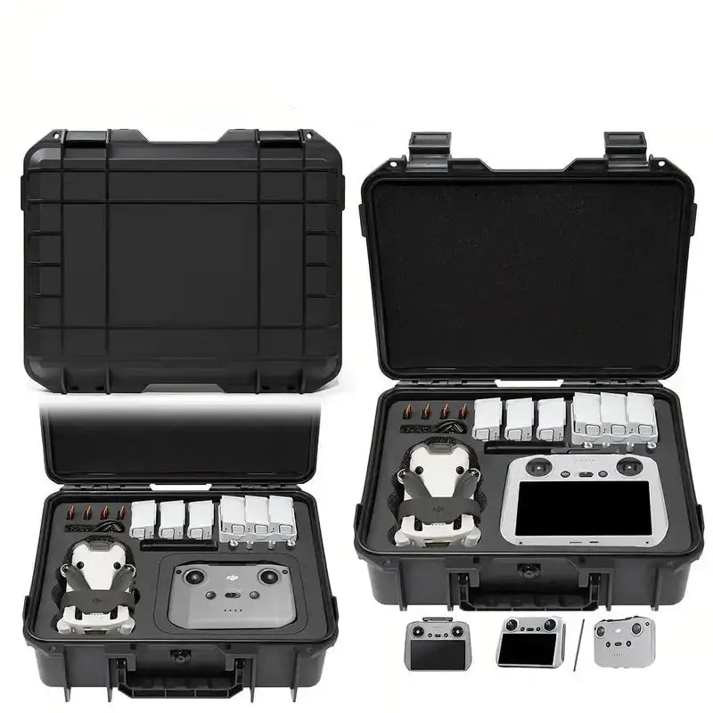 Waterproof Carry Case for DJI Mini 3 / 4 Pro (Black & White)