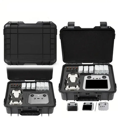 Waterproof Carry Case for DJI Mini 3 / 4 Pro (Black & White)