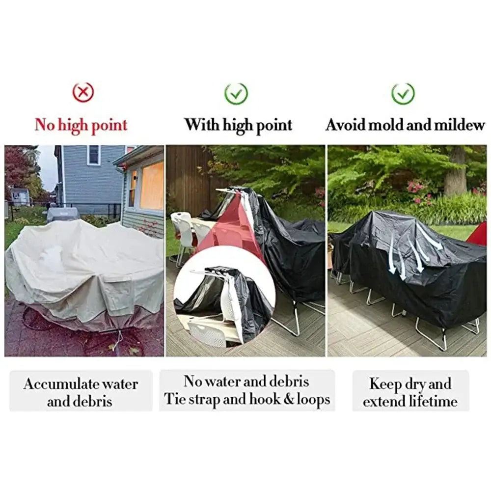 Waterproof Garden Furniture Cover – Dustproof, Rain/Snow Protection (available in different sizes)