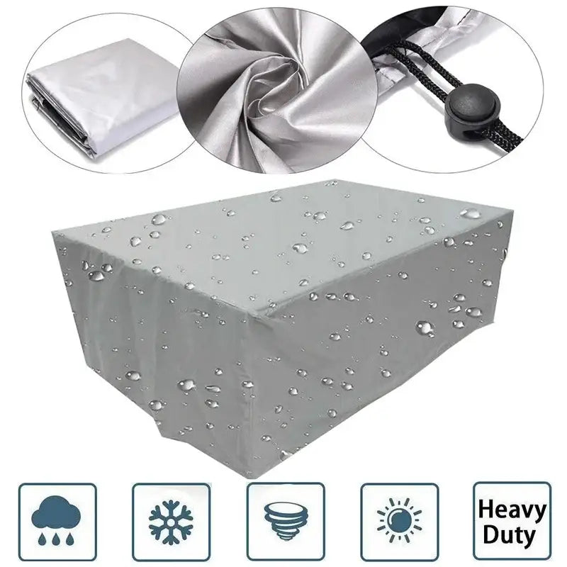 Waterproof Garden Furniture Cover – Dustproof, Rain/Snow Protection (available in different sizes)