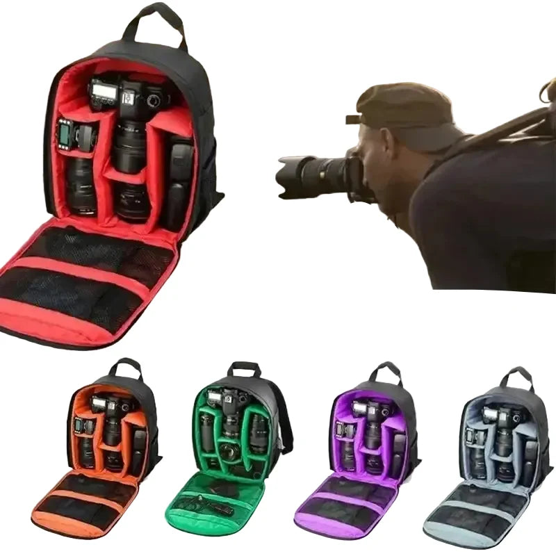 Waterproof Multi-Functional Camera Backpack for DSLR & Sony Digital Cameras