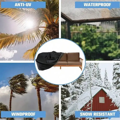 Waterproof Outdoor Bench Cover – Dustproof, UV-Resistant (3 sizes available)