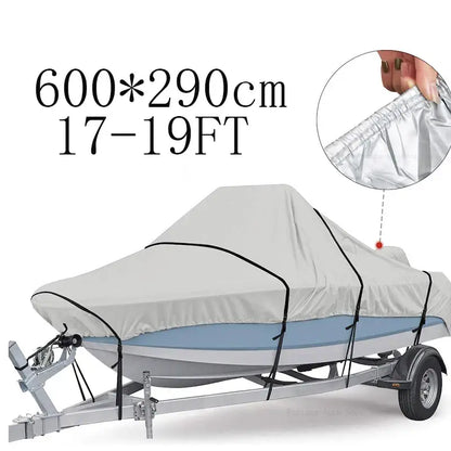 Waterproof Oxford Fabric Boat Cover (11–22FT)