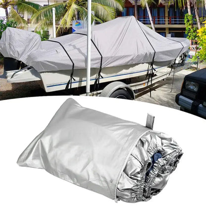 Waterproof Oxford Fabric Boat Cover (11–22FT)