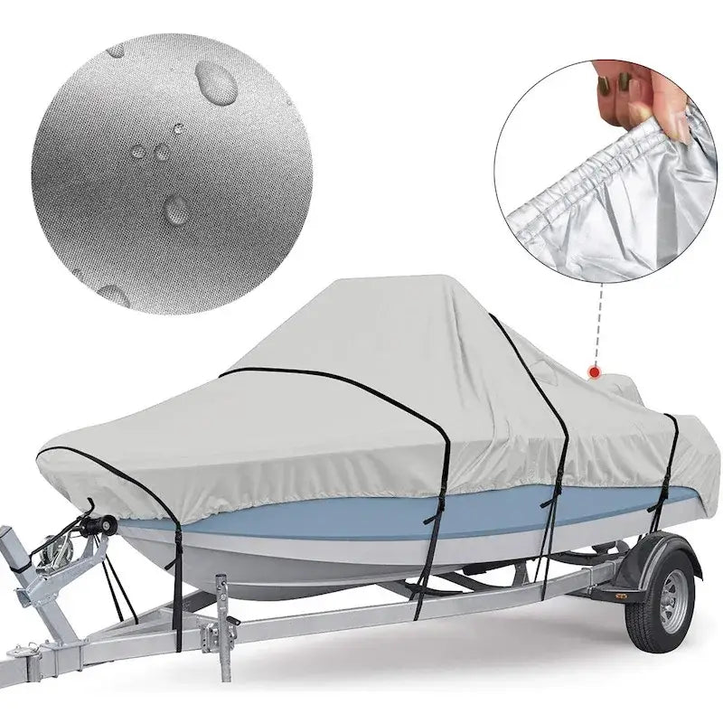 Waterproof Oxford Fabric Boat Cover (11–22FT)