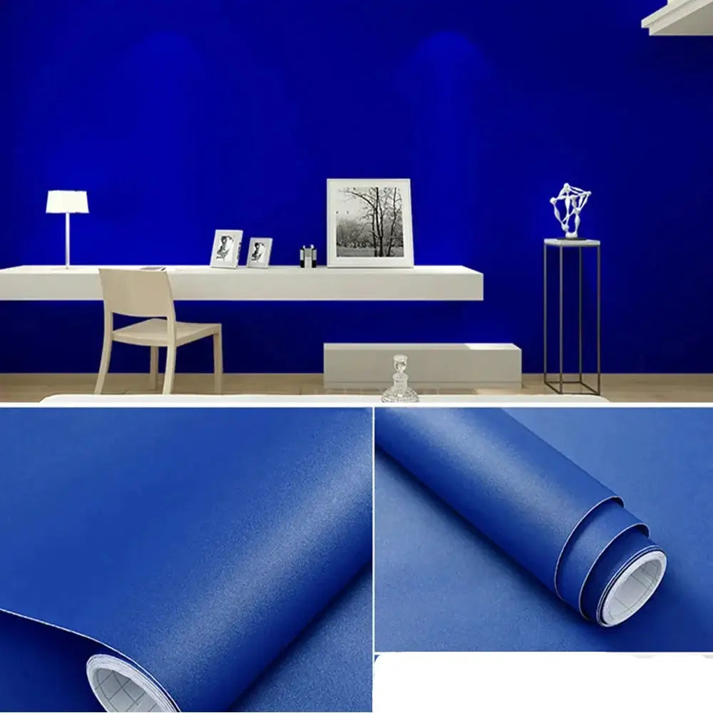 Waterproof Self-Adhesive Wallpaper (14 colours available)
