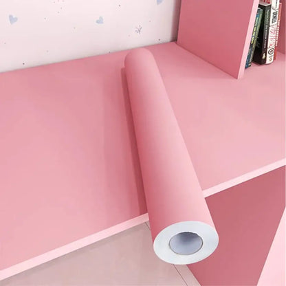 Waterproof Self-Adhesive Wallpaper (14 colours available)