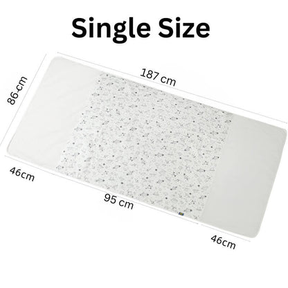 Baby & Kid Bed Waterproof Sheet With Wings-Space