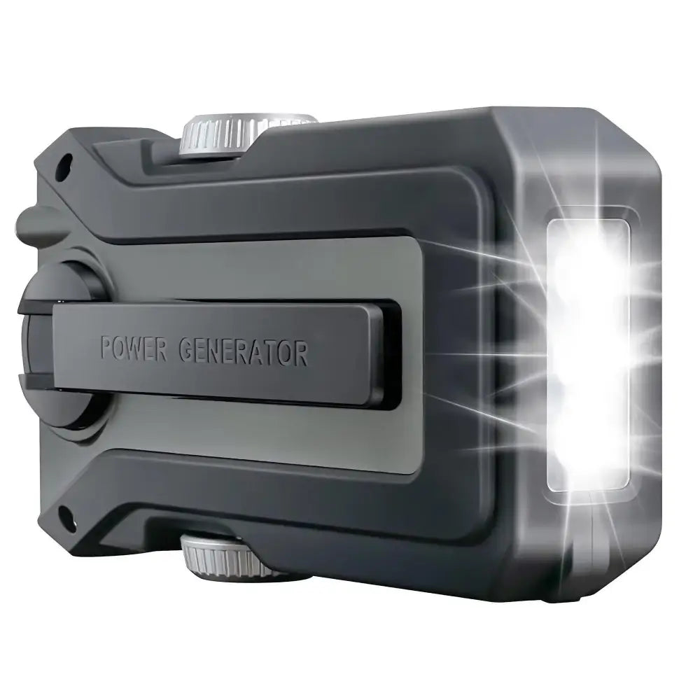 2000mAh Emergency Weather Radio with Hand Crank, Solar & USB Charging, Flashlight