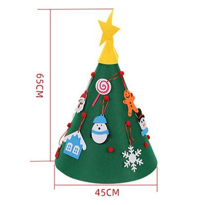 DIY Felt Christmas Tree Set