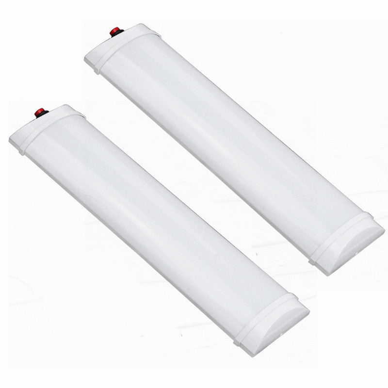 2x 10W LED Interior Light Strip Bar Car Truck Caravan 12V 24V