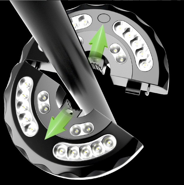 Outdoor Umbralla Pole Led Light Battery Powered