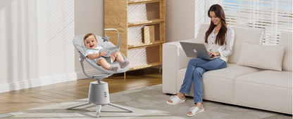 Pre-order Electric Baby Swing - Grey