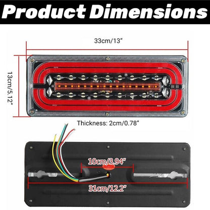24V LED Tail Lights Trailer Lights