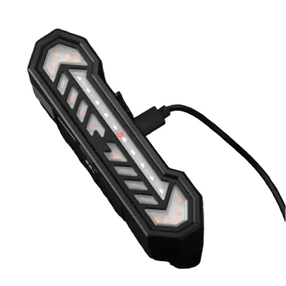Wireless Turn Signal Bike Tail Light with Projection, 6 Modes (Rechargeable & Waterproof)