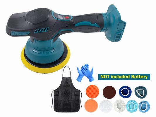 18V Cordless Rotary Polisher Buffer Sander Fits Makita Battery