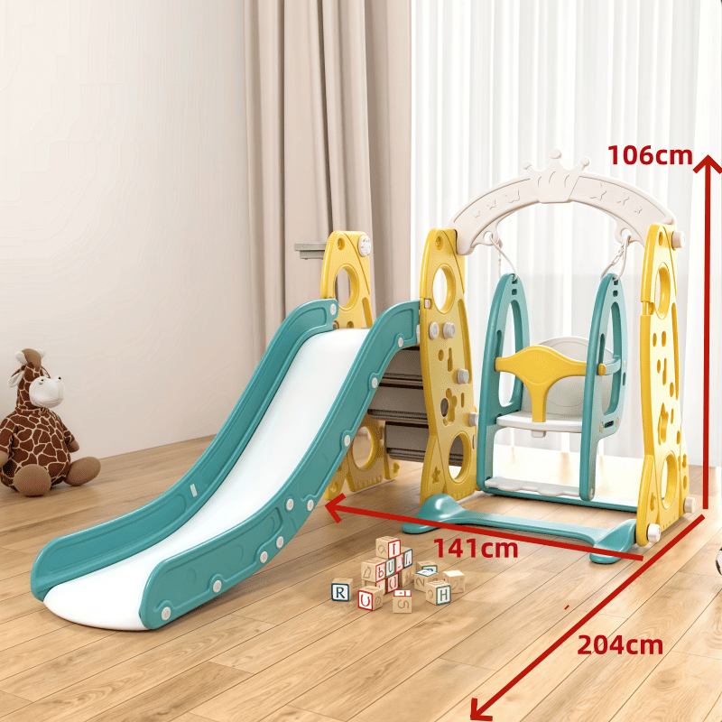 Kids swing and slide set Rocket - image 2