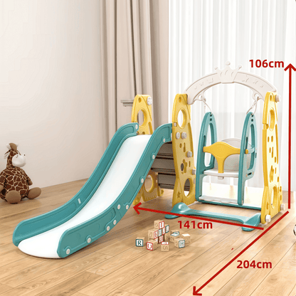 Kids swing and slide set Rocket - image 2